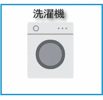 青ねこ365 主要品目 - 全自動縦型洗濯機 (5.0kg)