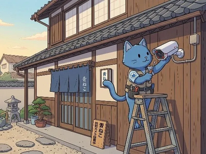 青ねこ365 - 複雑なカメラ設置もITのプロが丸ごと解決。クラウドカメラ工事・保守サービス