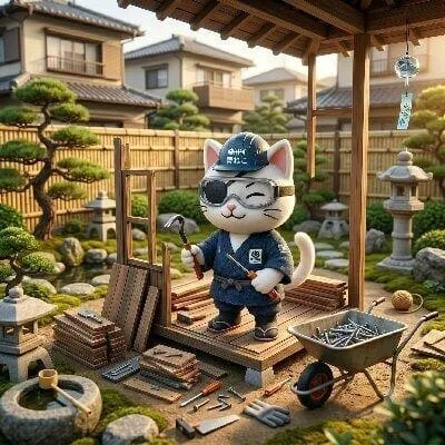 青ねこ365 - 解体（屋外構造物の分解・お引取りサポート）
